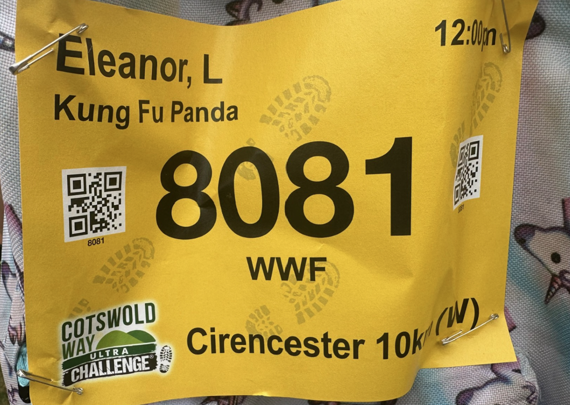 Number 808 for a race