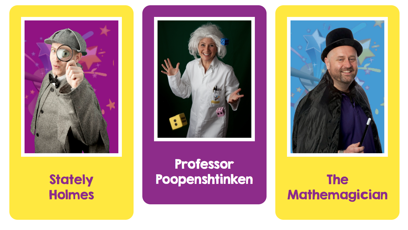 3 people who work for magical maths